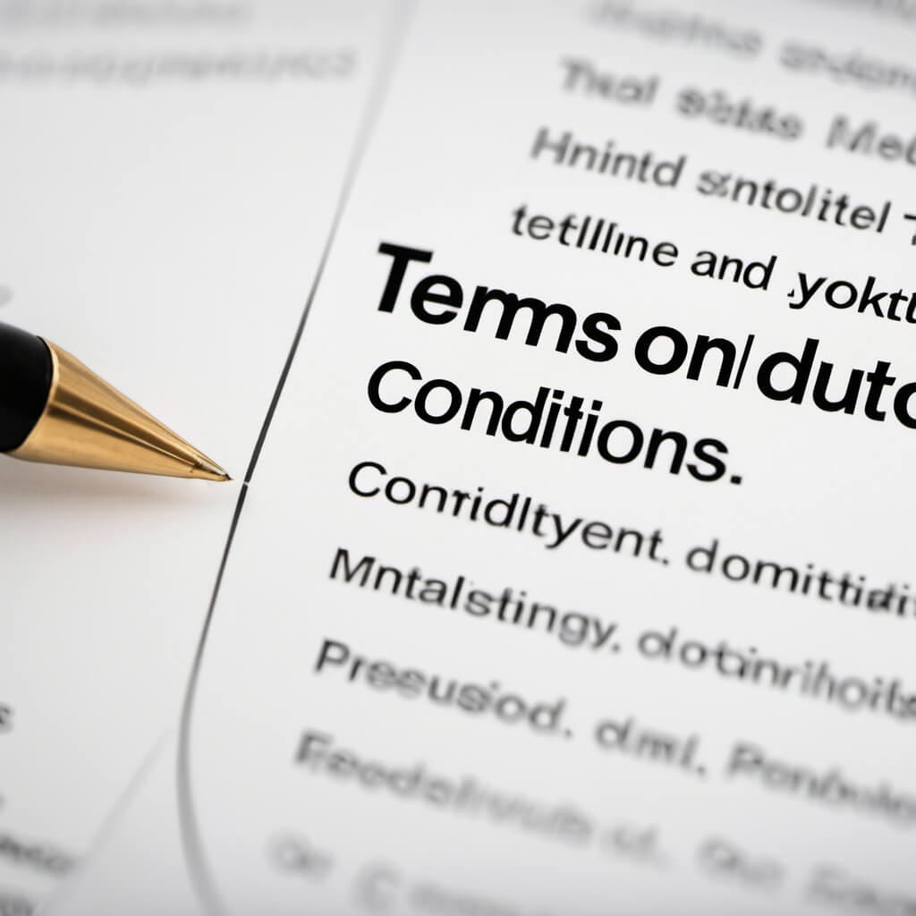 Terms and Conditions